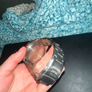 silver Nixon watch. used but in good condition